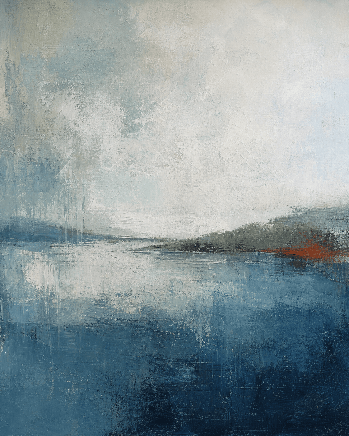 Abstract demonstration artwork titled Tidal Memory